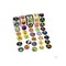 1 1/2" Bulk 500 Pc. Halloween Creatures Roll Sticker Assortment
